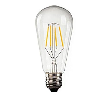 Amazon.com: LED Edison Filament lamp 4W AC220V ST64 Retro
