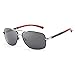 HDCRAFTER Polarized Sunglasses for Men UV400 Protection Lenses Metal Frame