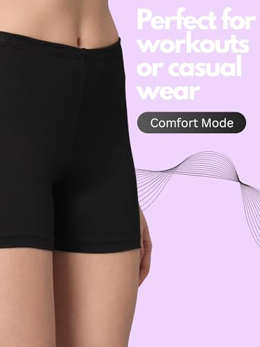 Image of Women's Workout Yoga Athletic Running Dance Gym Shorts High Waist Cheerleader Volleyball Short Pants Black
