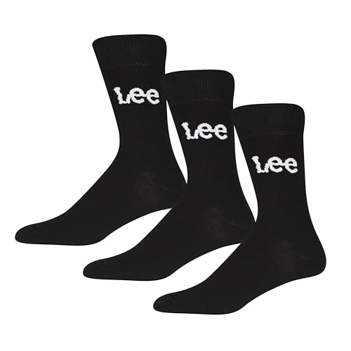 Chaussettes Smart Crew Lee anti-glissement et sans couture pour pieds sensibles noir