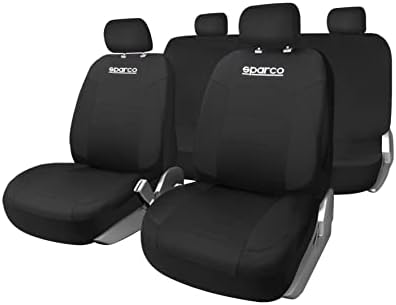 Sparco SPC1016BK Set of Covers for car seat BK Black
