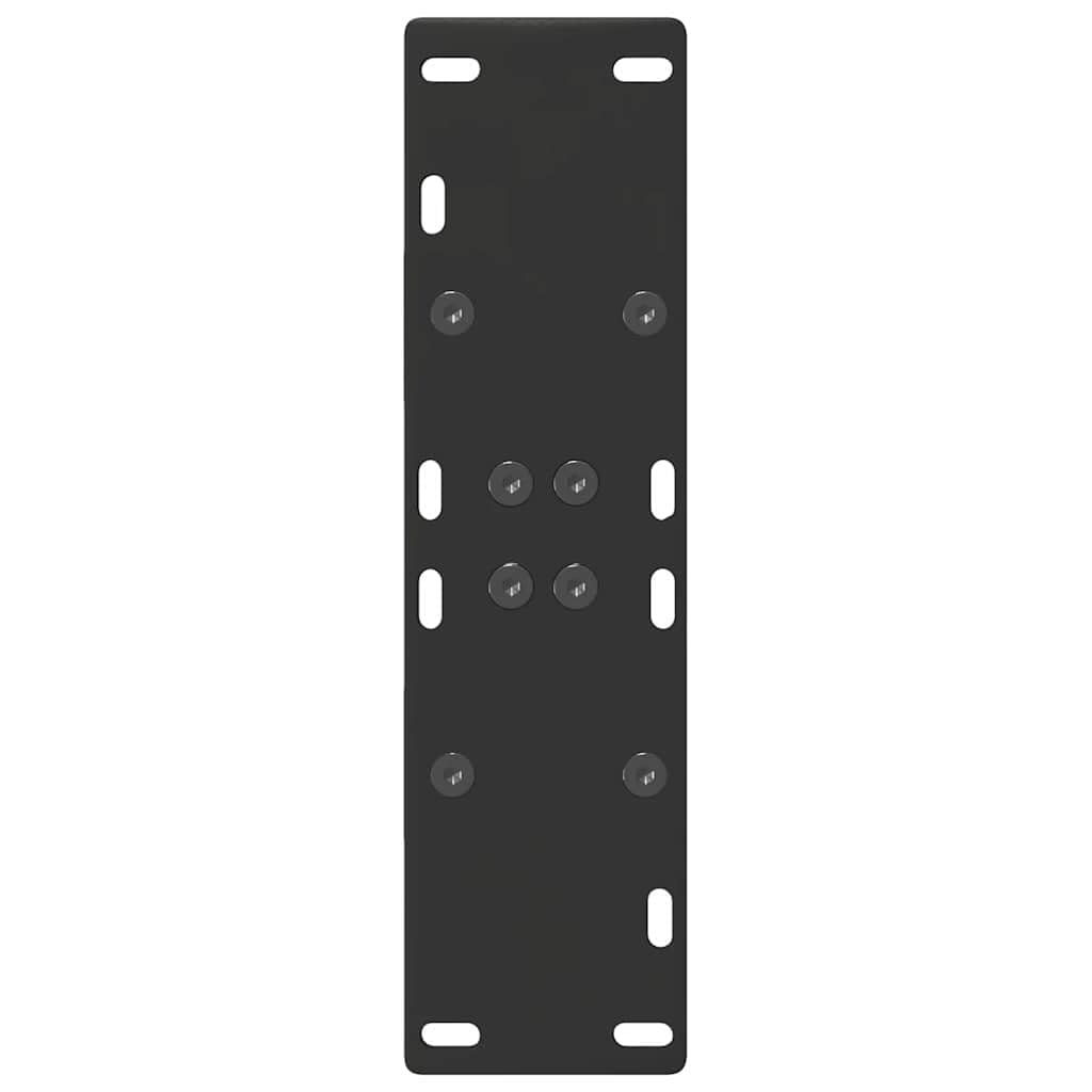 Patas de mesa de comedor en forma de A, 2 unidades, acero con recubrimiento en polvo, 50 x 72 – 73 cm, altura regulable, con protectores de suelo antideslizantes, para manualidades, mesa de
