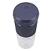 Mini sokowirówka, blender podróżny o pojemności 300 ml Ładowanie przez USB do biura do domu do podróży(Niebieski, cztery ostrza)