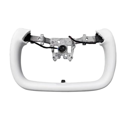 �e�X�� ���f��3 �n�C�����h���[�N �X�e�A�����O�z�C�[�� 2024�N���Ή� �q�[�^�[�t�� �J�X�^�}�C�Y �u���b�N �z���C�g �J�[�A�N�Z�T���[(White)