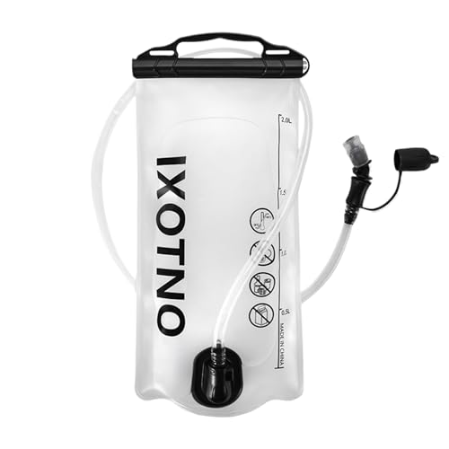 FunnAura Hydration Bladder 2L, Leak Proof & BPA Free Water Bladder 2L for Cycling Hiking Running Climbing