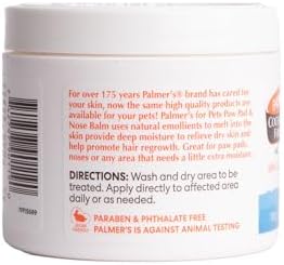Palmer's for Pets Cocoa Butter Fragrance Free All Over Relief Balm for Dogs | Dog Skin Soother Balm, Dog Paw Balm for Dry Skin & Pads - Palmer's Cocoa Butter Formula with Vitamin E for Pets (FF15589) 2