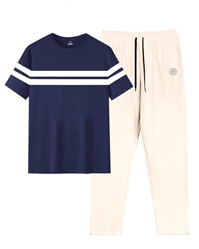 Image of AUSK Regular fit Tracksuit of Man || tshirt and Trouser set for Men
