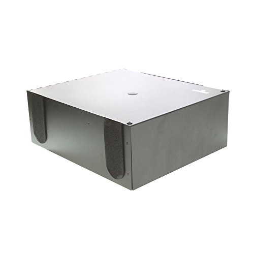 Milbank 10106-SC1 NEMA 1 Polyester Powder Coated Steel Screw Cover Junction Box 10 Inch x 10 Inch x 6 Inch ANSI 61 Gray, Color