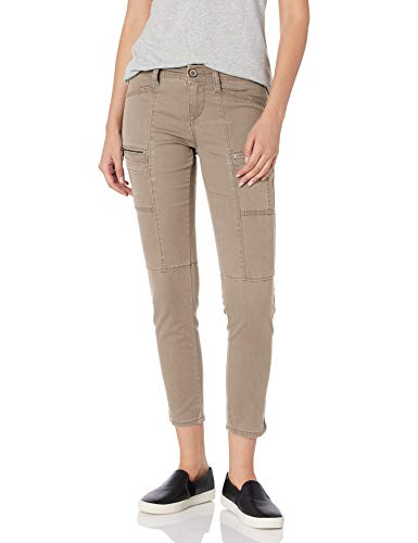 Unionbay Women's Skinny Utility Pant, Taupe, 3
