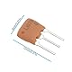 ECSiNG 10PCS Keramik Wenn Filter SFE 10,7 MA Für FM Radio Drahtlose Kommunikation Ausrüstung Analog Signal Verarbeitung