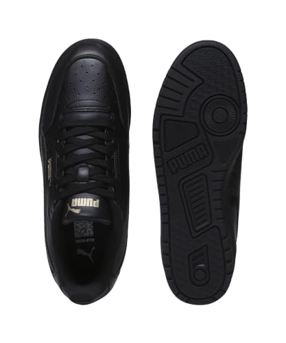 PUMA Erwachsene Shuffle Downtown Sneakers 46, Black Gold – Ansicht 6
