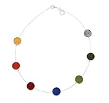 filzkette selber machen Filzkette 42 cm lang, runde Filzteile, gemischte Farben. Filzkette 7x Aluring 15 mm Filz hellgrau / tanne / kiwi / royalblau / rot / orange / gelb Länge ca. 43 cm