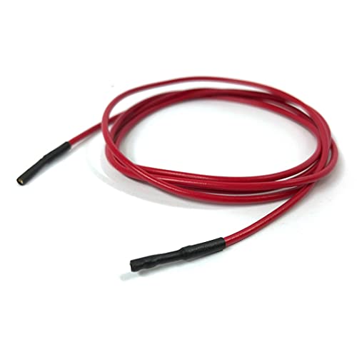 Image of E-Z-HOOK 0.025 inch Square Socket Test Lead Jumper (22 AWG PVC - 12 inch Long) - Set of 10: Assorted Colors