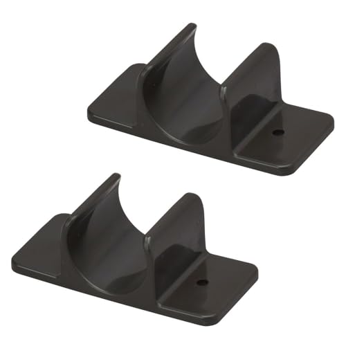 【まとめ買い】イレクター パイプ用 Φ32 プラスチックジョイント 2個セット 棚板固定用 JB-46 GR 32mm