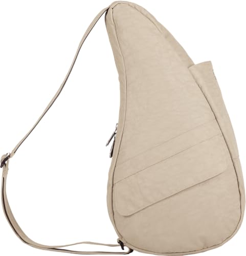 Image of AmeriBag Healthy Back Bag 17 inch Nylon Crossbody Sling | Organized Ergonomic Shoulder Bag for Everyday Use, Travel & Walking Comfort
