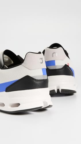 On Men's Cloudrift Sneakers, Undyed White/Cobalt, 9.5 Medium US3