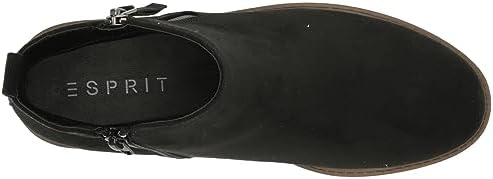 Esprit Women's Sassie Ankle Boot, Black Faux Suede, 7.5 | Image 4