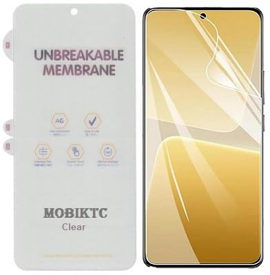 Image of Transperent Clear Front Flexible Screen Protector for Xiaomi 14 5G /Mi 14 5G, Soft Screen Guard /Edge to Edge /Full Screen Coverage-Not A Glass (Clear)