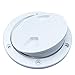 NVAAV 8 Inch Boat Round Inspection Deck Plate Hatch with Detachable Cover and Pre-drilled Holes, Water Tight for Kayak RV Marine Boat Yacht Outdoor Installations