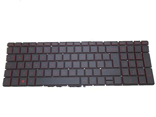 Clavier HP 15-AB000 rétroéclairé gris foncé parfait pour travailler efficacement la nuit