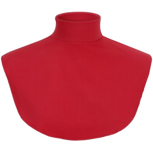 Image of Cutecrop Turtleneck Dickey Extra Large Fake Collar Detachable Dickey Collar Half Mock Turtleneck for Men Women