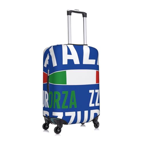 Come on, Blue Jackets Print Washable Suitcase Cover Personalized Luggage Protector Travel Elastic Anti Scratch3