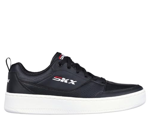 Skechers Sport Court 92 Pouf baskets homme en blanc pour le quotidien