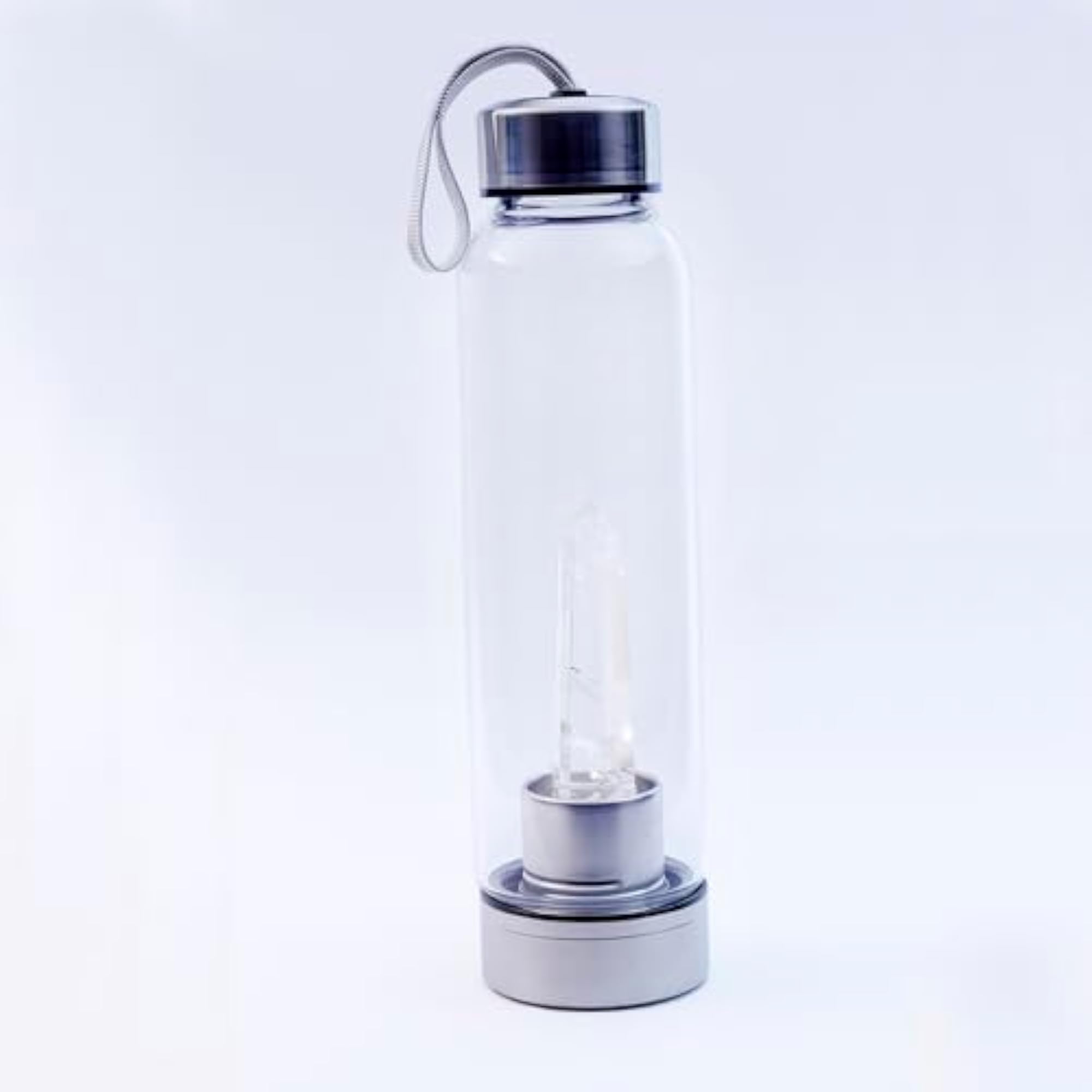 Clear Quartz Infused Water Bottle for Clarity