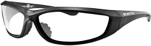 Bobster Charger Designer Sunglasses,OS,Clear/Black