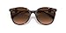 Versace VE 4404 108/74 Havana Plastic Round Sunglasses Brown Gradient Lens