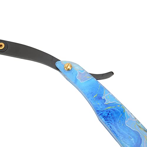 Barber Straight Edge Razor Holder Without Blades Acrylic Handle Vintage Style For Men Shaving #TOP6