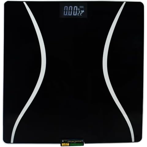 Slim Auto Sensing Electronic Bathroom Digital Weight Scale Non Slip Cover