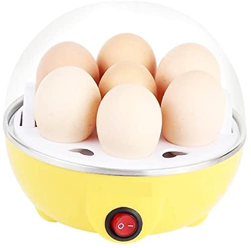 Electric Egg Boiler 7 Eggs Capacity Automatic Egg Cooker with Auto Shut Off, Egg Poacher Steamer for Boiling Eggs, Idli, Momos (Pack of 1 | Multicolor)-image-38
