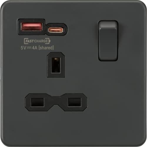 Screwless 1G 2-way 10-200W; 5-150W LED trailing edge dimmer