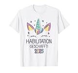 Professur Professor Habilitation Geschafft