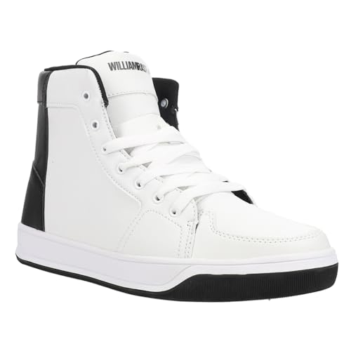 William Rast Mens Empire High Sneakers Shoes Casual - White2