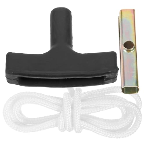 MAGICLULU Juego de Manija de Arranque para Motosierra, Mango de Cuerda Resistente Refuerzo Metálico, Accesorio Manual para Arrancar Motor de Gasolina, Compatible y Duradero para Jardinería