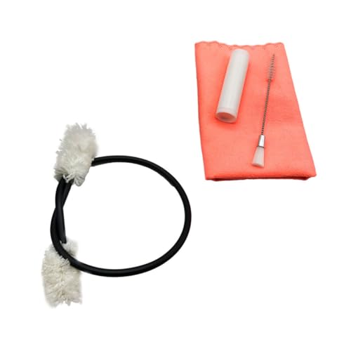 Garneck Flute Maintenance Set Saxophone Cleaning Brush Sax Saxophone Cork Cleaner Musical Instrument Accessory