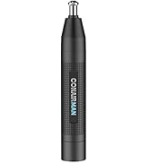 ConairMan Nose Hair Trimmer for Men, For Nose, Ear, and Eyebrows, Patent 360 Bevel Blade for No P...