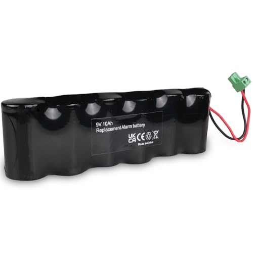 Batterie BPX pour Sirène SEFRX 6416204, Compatible avec Les Sirènes Delta Dore, Tyxal SIRX, SERX, SEFX, SEFRX, Syderal SE, BPX 6416204, 6401021, Bat 16204,...