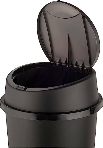 SR ENTERPRISES 60L ALL BLACK TOUCH TOP BIN/DUSTBIN/RUBBISH BIN/KITCHEN/HOME/PLASTIC - Image 6
