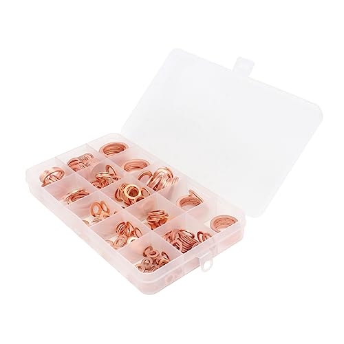 Rondelles plates en cuivre joints de bouchon de vidange moteurs kit assortiment