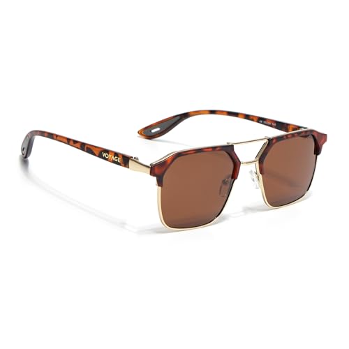 Image of Voyage Square Polarized Sunglasses for Men & Women
