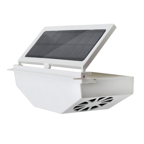 Ventilateur solaire de voiture 1.5W à haute extraction d'air avec batterie 1200mah