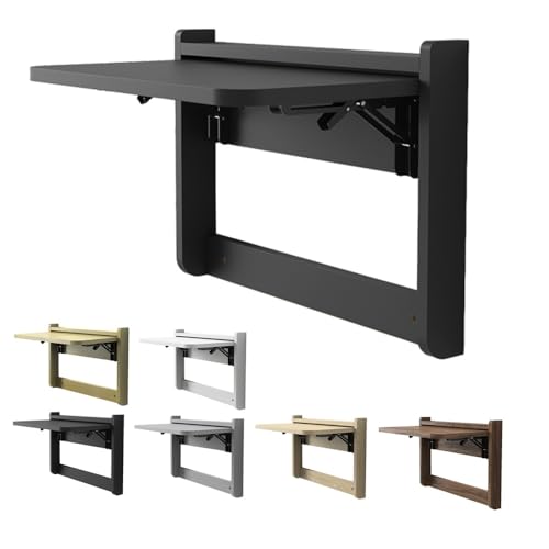 Table pliante murale pour travailler chez soi sans encombrer le salon