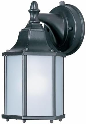 Maxim Lighting 66926EB Cast-9W 1 LED Outdoor Wall Lantern-5.5 Inches Wide by 10 inches high, Finish Color: Empire Bronze