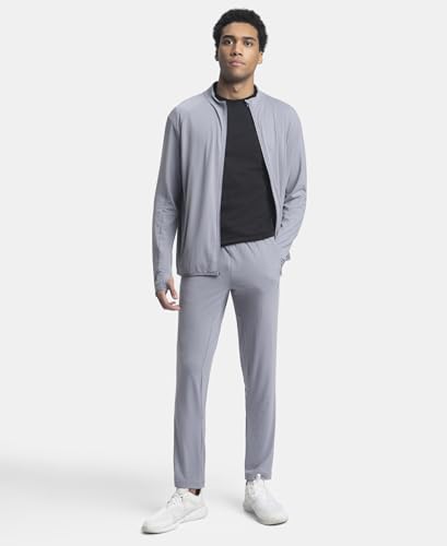 Image of Jockey SP17 Men's Soft Touch Microfiber Elastane Stretch Thumbhole Jacket with Stay Dry Treatment