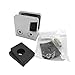 XLWLLNJ Glass Bracket Glass Holder Easy Installation Wide Application Glass Door Clamps Replacement Part Home Hardware for Bathroom