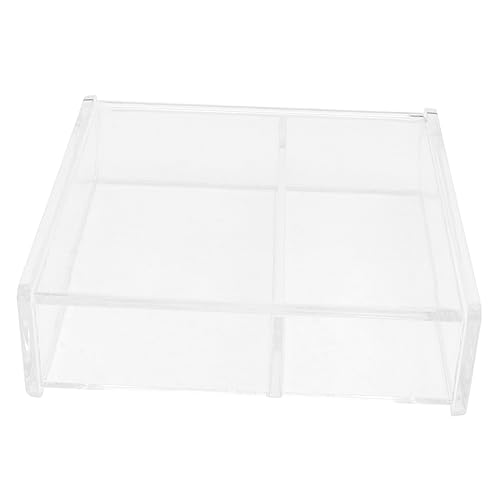 MUSISALY 1個 ボックス コスメティックオーガナイザー バニティメイクアップオーガナイザー 引き出し用化粧オーガナイザー 保存容器 化粧品収納ケース メイク道具オーガナイザー プラスチック