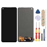 AiBaoQi Substituição de tela para Oppo Reno 7 5G CPH2371 peças de reparo de tela LCD digitalizador de tela sensível ao toque com ferramentas
